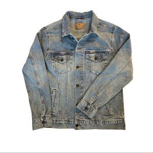 NWT Unisex Light Denim Jacket Size M